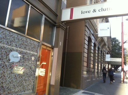 Love and Clutter Store Hobart Shop Closed Thanks