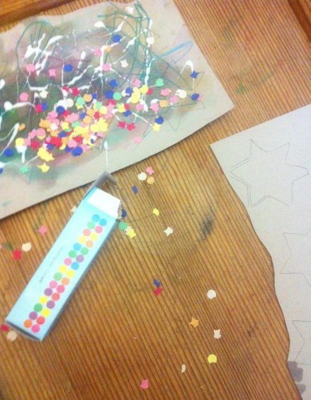 Magic Homemade Toys Child Art Create Confetti Watercolor Paint